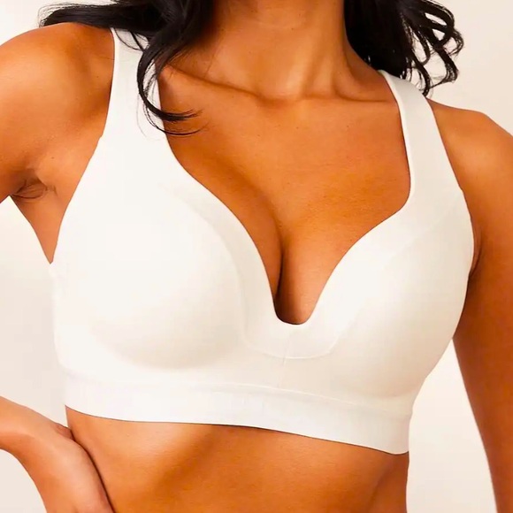 Ribbed Mindful Light Push-Up Bra, 32DD - Picture 1 of 8